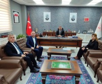Spor Bilimleri Fakültesi Yönetiminden Gençlik ve Spor İl Müdürlüğüne Ziyaret