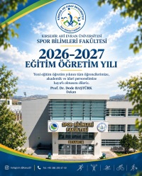 Spor Bilimleri Fakültesinde Yeni Eğitim-Öğretim Yılı Heyecanı